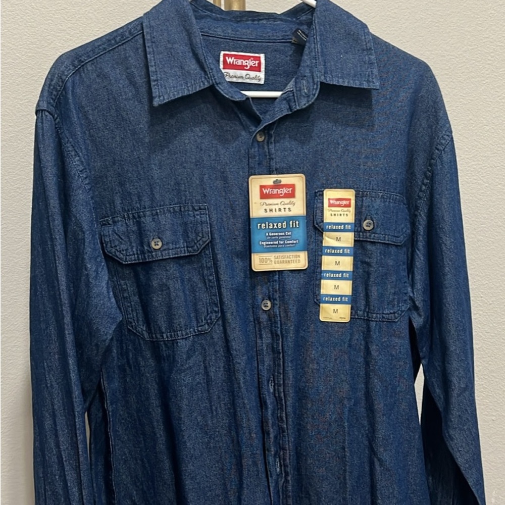 Wrangler Premium Quality Denim Shirt